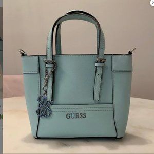 Summer Blue Guess Crossbody Bag
